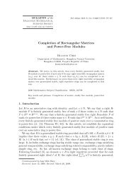 Completion of Rectangular Matrices and Power-Free Modules