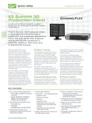 K2 Summit 3G Production Client - Hannu Pro