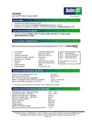 Cat 5e, 24 AWG Solid 4-Pair SF/UTP Networking/LAN Data Cable