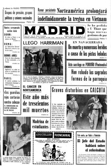 Madrid 19661212 - Home. Fundación Diario Madrid