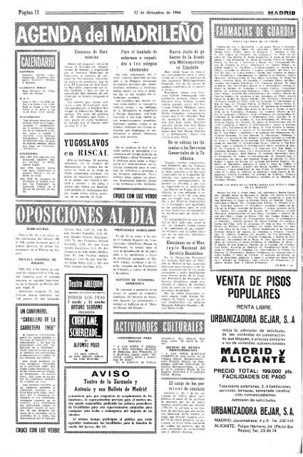 Madrid 19661212 - Home. Fundación Diario Madrid