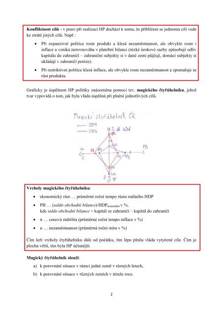 Ekonomie 1 8. Hospodářská politika