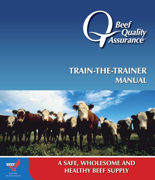 Beef Quality AssuranceTM Manual - gpvec