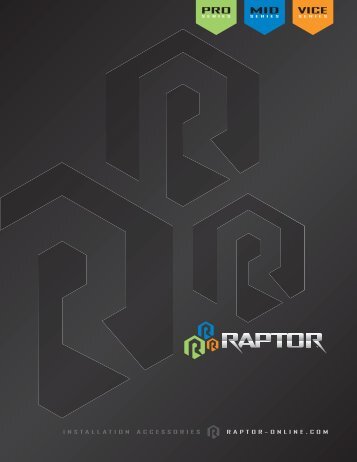 Raptor Catalog - Metra Electronics