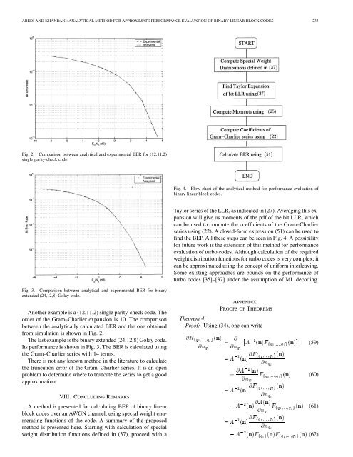 An Analytical Method for Approximate Performance ... - IEEE Xplore