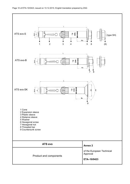 ETA-10-0423-ATS evo - Etanco