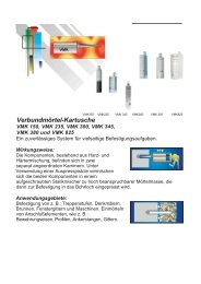 Verbundmörtel-Kartusche - 1aSchrauben.de