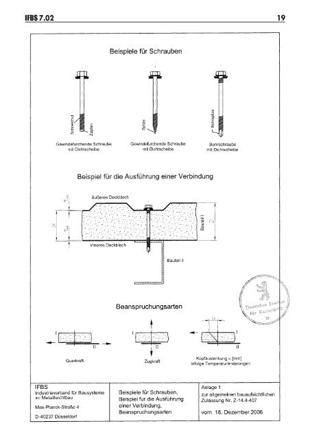 Reisser bauaufsichtliche Zulassung Z.14.4-407 - 1aSchrauben.de