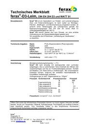 Technisches Datenblatt - 1aSchrauben.de