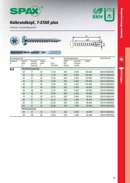 SPAX - 1aSchrauben.de