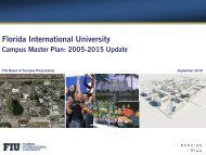 Florida International University Campus Master Plan - FIU Facilities ...