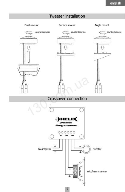 Car speakers Helix P234 Precision