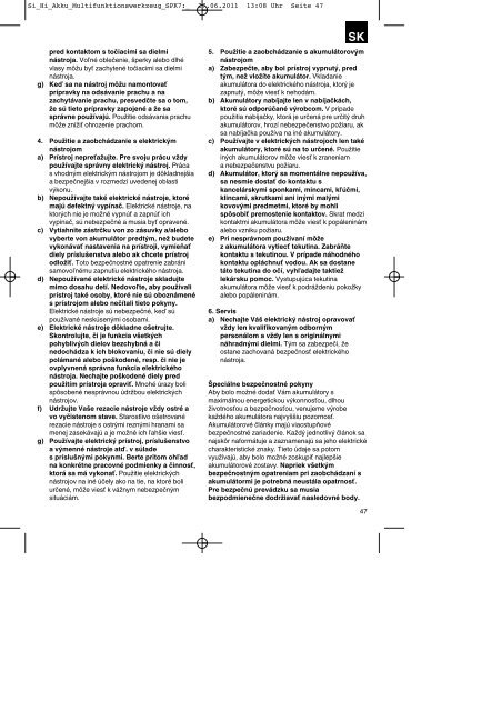 k Sicherheitshinweise Akku-Multifunktionswerkzeug t ... - Einhell