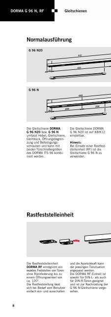 ITS 96 DORMA - deutsch - Dorma