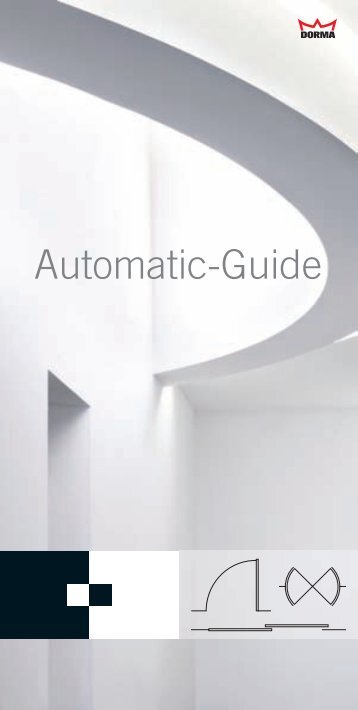 Automatic-Guide - Dorma