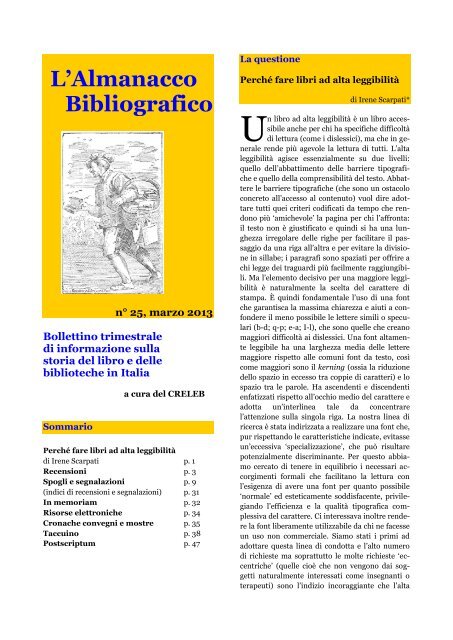 Recensioni per ragazzi - Sistema Bibliotecario del Comune di Pavia