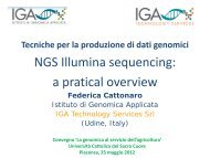 NGS Illumina sequencing: a pratical overview - Centri di Ricerca ...