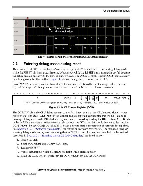 AN4365, Qorivva MPC56xx Flash Programming Through Nexus/JTAG