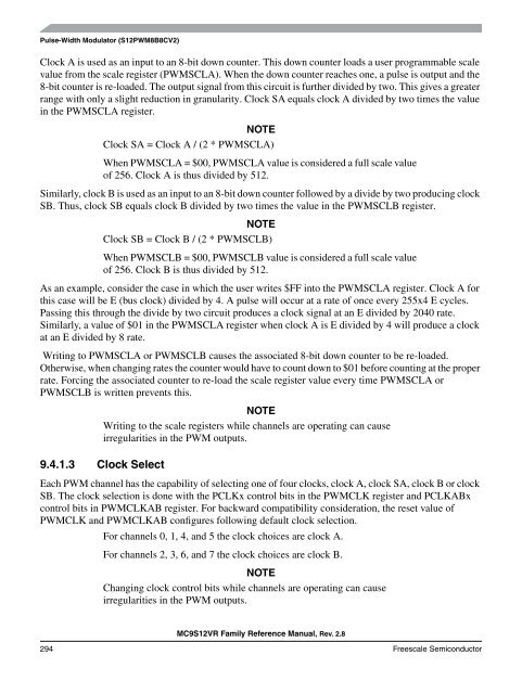 MC9S12VR-Family - Data Sheet - Freescale Semiconductor