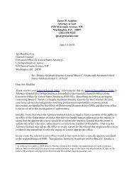 June 10, 2010 letter - James P. Scanlan, Attorney at Law