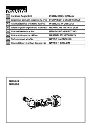 BDA340 BDA350 - Makita