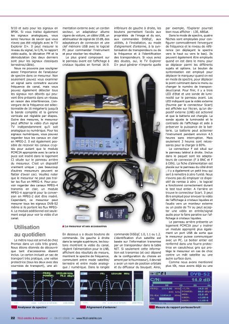 Avis de l'Expert + - TELE-satellite International Magazine