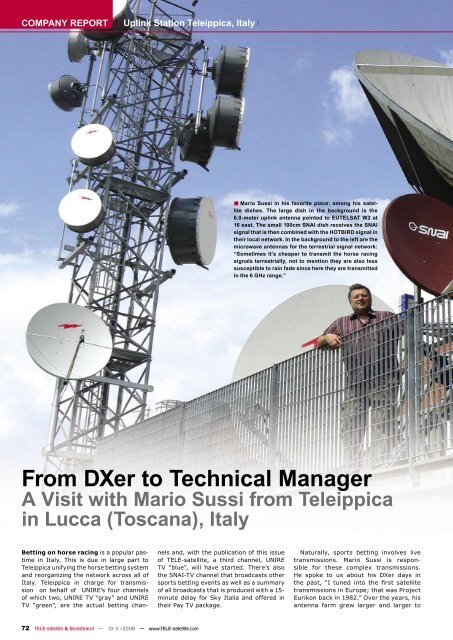 SatcoDX - TELE-satellite International Magazine