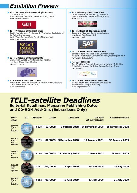 SatcoDX - TELE-satellite International Magazine