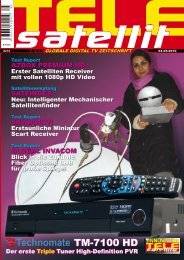 TM-7100 HD - TELE-satellite International Magazine