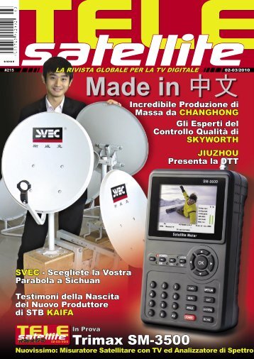 Made in 中文 - TELE-satellite International Magazine