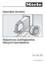 Illatpatron beszerelési útmutató - Miele