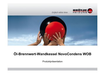 Öl-Brennwert-Wandkessel NovoCondens WOB