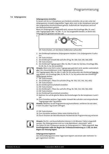 Bedienungsanleitung BGB - Brötje