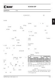 XC9536 ISPデモ・ボード - Xilinx