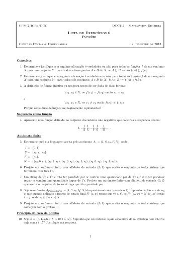 Funções - DCC/UFMG