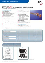 RCS890 High Voltage - FCI