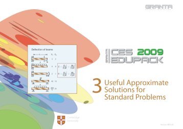 Useful Approximate Solutions for Standard ... - MAELabs UCSD