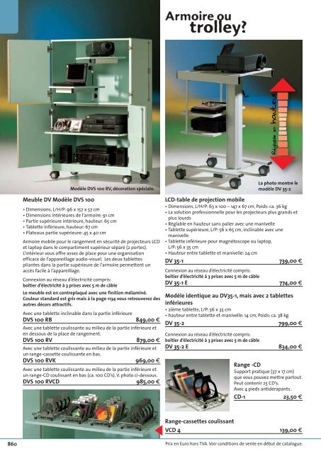 Meubles LCD - Conen GmbH & Co. KG