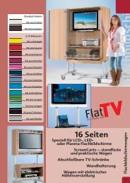 Flachbildschirm- Wagen - Conen GmbH & Co. KG