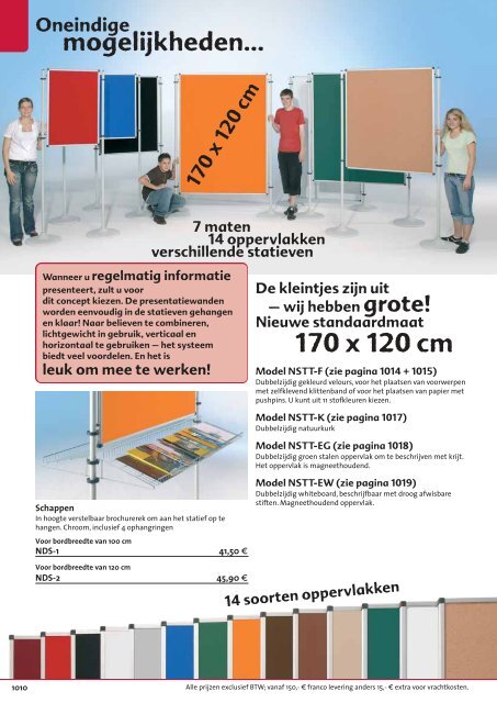 Informatie-, presentatie- & scheidingswanden - Conen GmbH & Co ...