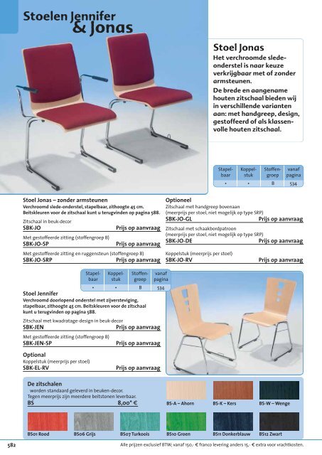 Tafels & stoelen voor openbare ruimtes - Conen GmbH & Co. KG