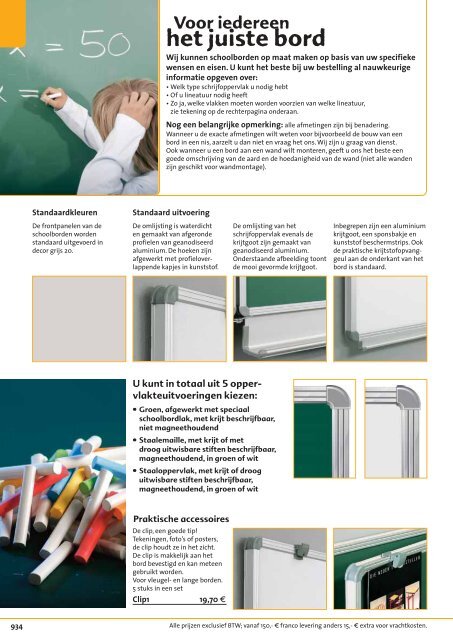 Schoolbord - Conen GmbH & Co. KG
