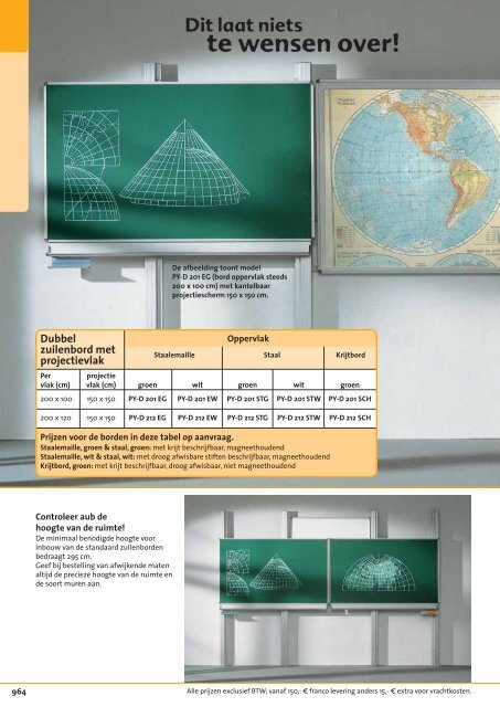 Schoolbord - Conen GmbH & Co. KG