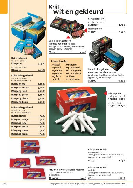 Schoolbord - Conen GmbH & Co. KG