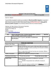 UNDP Sudan Intranet - United Nations Development Programme