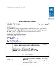 RFQ/KRT/12/003 08/01 - UNDP Sudan Intranet