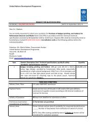 Purchase of badges (printing, and holders) - UNDP Sudan Intranet ...