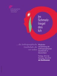 am Goetheanum - Anthroposophische Gesellschaft in Deutschland