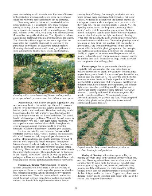 Organic Vegetable Production - Purdue Extension - Purdue University