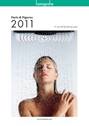 Facts & Figures 2010 - Hansgrohe